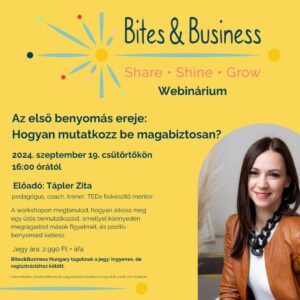 az első benyomás ereje: hogyan mutatkozz be magabiztosan? webinár